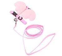 Alomejor Patos Cuerda de Tracción Ajustable Correa de Arnés Duradera para Mascotas Pollo Ganso Correa de Nailon de 5 Pies para Caminar para Suministros para Aves de Corral (S)