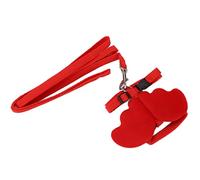 Alomejor Patos Cuerda de Tracción Ajustable Correa de Arnés Duradera para Mascotas Pollo Ganso Correa de Nailon de 5 Pies para Caminar para Suministros para Aves de Corral (S)