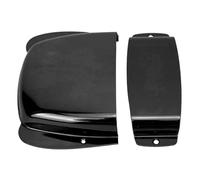 Alomejor PB Jazz Bass Pickup Bridge - Juego de accesorios de protección esenciales para guitarrista, hierro (negro)