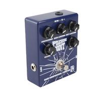 Alomejor Pedal Compresor de bajo, Carcasa de Aleación de Aluminio True Bypass con Efecto de Punto de Presión, con Función ATTACK y SENSE, para Guitarristas y Amantes de la Música