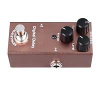 Alomejor Pedal de Efecto de Guitarra Eléctrica, Mini Pedal Ajustable de Tono Portátil Ligero para Guitarristas, Aleación de Aluminio (Retraso digital(08))