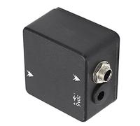 Alomejor Pedal de efecto de guitarra, mini almohadilla portátil pura elimina la succión de tono de capacidad de cable, con carcasa totalmente de metal durable, para la instalación