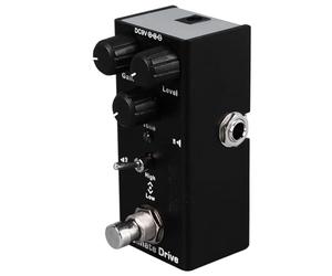 Alomejor Pedal de Efectos de Guitarra Eléctrica, Aleación de Aluminio, Mini Pedal de Efectos con Múltiples, Fácil de Controlar para Músicos e Intérpretes (Unidad definitiva(02))