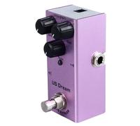 Alomejor Pedal de Efectos de Guitarra Eléctrica, Aleación de Aluminio, Mini Pedal de Efectos Portátil para Músicos, Mejora la Exploración y el Rendimiento del Sonido (Sueño estadounidense (04))