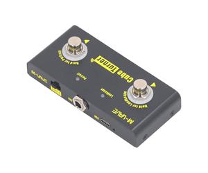Alomejor Pedal Inalámbrico para Pasar Páginas, Bluetooth Recargable, Alcance de 10 M, Control Manos Libres para Aplicaciones de Partituras, con Conmutación de Bucle para Tabletas