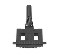 Alomejor Peine para Ganado, Rastrillo de Pelo para Ganado Vacuno y Ovino, Ergonómico de Acero Inoxidable, Alivia la Picazón, 8,5x5,5x3,7 Pulgadas, 1 Pieza