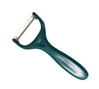 Alomejor Pelador Multifunción con Hoja de Acero Inoxidable en Forma de Y, Pelador de Frutas Y Verduras con Cómodo para un Funcionamiento sin Esfuerzo