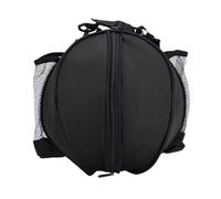 Alomejor Pelota Deportiva con Mochila portátil Bolsa de Hombro Individual para Baloncesto Fútbol Voleibol Gran Capacidad de Espacio de Almacenamiento(Black)