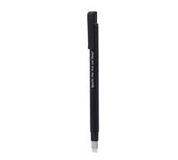 Alomejor Pen de Borrador Mecánico Retráctil Consejo Fino 0.25 Mm para Artistas Estudiantes | Borrando de Precisión para Dibujos de Ingeniería con Obras de Arte con Cabeza de Borrador Suave (BLACK)