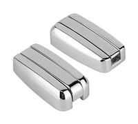 Alomejor Percha de Ropa con Gancho Oculto de Aleación de Zinc, Accesorios Duraderos para RV y Hogar, 2 uds., Plata (Plata brillante)