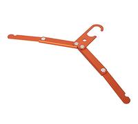 Alomejor Percha de Viaje Portátil Plegable - Perchero para Ropa Ligero y Compacto en Aluminio, con Gancho Antideslizante para Hotel, Camping y Vacaciones, Ideal para Viajes y Uso E