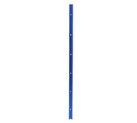 Alomejor Perfil de Aluminio en T de 600 Mm con Orificios Preperforados para Enrutador de Sierra de Mesa para Carpintería, 2 Piezas de 3/4 Pulgadas