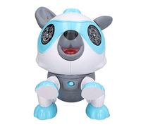 Alomejor Perro Cachorro Robot de Control Remoto con Control de Voz, Sensor Táctil, Disparador de, Baile, de Luz, para Niños a Partir de 3 Años
