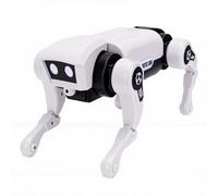 Alomejor Perro Robot Inteligente AI, Juguete de Programación Interactivo Controlado por Voz con Control Remoto para Niños, Fomenta la Creatividad y el Aprendizaje