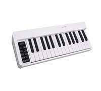 Alomejor Piano Plegable Portátil con 61 Teclas y Tonos Realistas, Teclado Electrónico Apto para Principiantes para Practicar en Cualquier Lugar (WHITE)