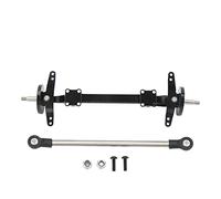 Alomejor Piezas del Eje Delantero RC de Acero de Aleación de Aluminio, Juego de Eje de Dirección Delantero Fácil de Instalar para Mayor Resistencia, Entusiastas de los Camiones 1/14 RC