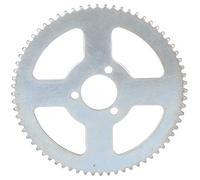 Alomejor Piñón de Metal, 30 Mm de Diámetro Interior y 140 Mm de Diámetro Exterior, Placa de Engranaje de Bielas de 65 Dientes de, con 3 Orificios para Accesorios de Scooter