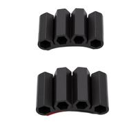Alomejor Pinza para Brocas, 2 uds., Soporte Autoadhesivo para Brocas, Organizador de Goma Flexible para Construcción, Renovación del Hogar