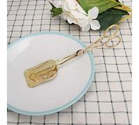 Alomejor Pinza para Pan de Aleación de Zinc Vintage, Herramienta de Cocina con Clip para Hornear para Pasteles y Verduras, Oro Ergonómico Duradero de 9,1 Pulgadas para Uso Doméstico (GOLD)