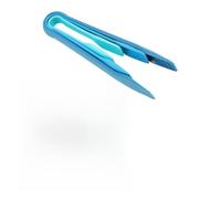 Alomejor Pinzas para Pan Multifuncionales de Plástico con Antideslizante para un Fácil Agarre, Juego de 3 para Panadería Casera, Abrazaderas para Alimentos para Uso Familiar, 12,9 Pulgadas (BLUE)