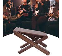 Alomejor Pisos de Pisos de Madera Antiskid para Guitarristas para Guitarristas Black Walnut Footrest para de Flamencos Clásicos