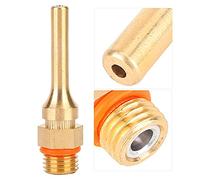 Alomejor Pistola de Pegamento Caliente Boquilla 50mm, 70mm Punta de Cobre | Flujo de pegamento suave, material duradero, fácil de quitar, para espacios estrechos