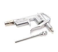 Alomejor Pistola de Soplado de Aire, Herramienta de Limpieza Neumática de Alta leación de Aluminio y Acero Inoxidable, Ideal para Eliminar el Polvo en el Hogar, la Escuela y la Fábrica