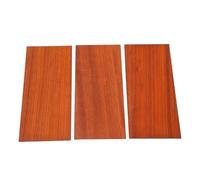Alomejor Placa de Grano de Madera Duradera para Decoración Lámina Chapa Guitarra Caoba para Decoración, 3pcs Guitarras Acústicas y Clásicas