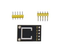 Alomejor Placa de Sensor de Temperatura Corporal I2C de Alta Precisión con Múltiples Funciones de Alarma, Placa de Desarrollo de Sensor de Temperatura de bajo Consumo de Energía