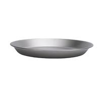 Alomejor Plato de Camping de Titanio, Recipiente Profundo de | Diseño Apilable y Encajable Ligero, Aleación de Ti de Calidad Alimentaria para Barbacoa, Mochilero, Senderismo y Viajes Al