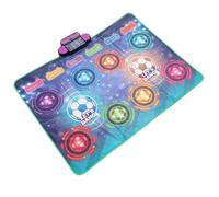 Alomejor Player Dual Player Matte Dancing Game Pad Varios Niveles de Dificultad Física de Movimiento para, Material de Plástico/PE, 105.5 X 80 Cm