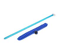 Alomejor Plongée Bâton Pointeur en Alliage d'aluminium Mousqueton Tickle Stick Tank Banger Pointeur Canne à Pêche avec dragonne, Bleu Marine