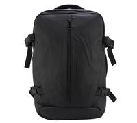 Alomejor Pocket de Compresión de Vacío Expandible de Larga Duración 36-55L para Negocios de Viajes, Material de Oxford, Color Negro
