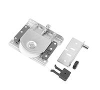 Alomejor Polea De Armario Diseño De Leva Estable Para Puertas De Gabinete Ruedas Deslizantes De Armario Para Uso Familiar Rueda De Nylon De Hierro Galvanizado Para Conjunto De 2 Poleas De 9 X (Grande)