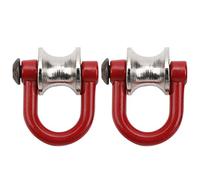 Alomejor Polea de Elevación Simulada Modelo RC, Cuerda de Alambre de Metal Duradera para Coche sobre Orugas HSP, Peso Ligero Pequeño, Fácil de Instalar, Apto para Coche RC (B)