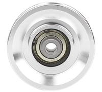 Alomejor Polea de Fitness 70 80mm Rueda de polea de rodamiento Universal para Gimnasio Equipo de Fitness Máquina de Cable Pieza de Repuesto Resistente al Desgaste(80mm)