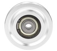 Alomejor Polea de Fitness 70 80mm Rueda de polea de rodamiento Universal para Gimnasio Equipo de Fitness Máquina de Cable Pieza de Repuesto Resistente al Desgaste(70mm)