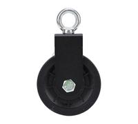 Alomejor Polea de Gimnasio, Polea de Cable Giratoria de 360 Grados con Rodamientos Silenciosos y Soporte de Metal para Gimnasio en Casa, Equipo de Ejercicio de Bricolaje (Rueda de)