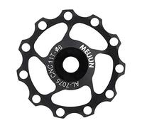 Alomejor Polea desviadora,Ciclismo Ligera y Durable,Rueda guía Aluminio compacta Resistente,for Ciclistas montaña Carretera Aventura Trail