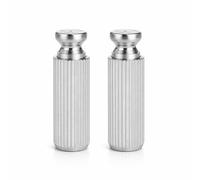 Alomejor Pontets Tremolo Réglables pour Guitare Électrique, 2 Pièces, Diamètre 8 mm, Compatible Floyd Rose, Matériau Métallique Robuste, Installation Facile, Noir Métallique