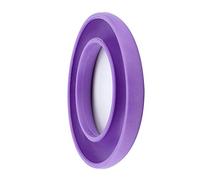 Alomejor Portabobinas No Tóxico, Organizador de Máquinas de Coser, Fácil Extracción, Portátil para Bobinas de Metal y Plástico (PURPLE)