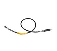 Alomejor Portabrocas Duradero de Eje Flexible de 6 Mm para Amoladora Eléctrica Fácil de Instalar para Trabajos de Grabado y Pulido para Entusiastas del Bricolaje Acero Inoxidable