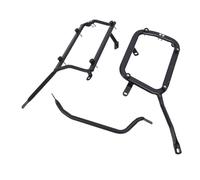 Alomejor Portaequipajes Lateral para Motocicleta, Estante de Almacenamiento Lateral de Metal, Soporte de Carga Fuerte, Fácil Instalación, Soporte para Espacio Libre de Ruedas para TRK 502X Touring