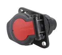 Alomejor Potente Conector de Remolque de 24V para Caravanas, Barcos, ABS de, Material de Cobre para Remolques, Autocaravanas, Barcos y Caravanas.