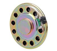 Alomejor Premium NdFeb 10 Uds 50x7,6mm 8Ω 0,5 W Altavoz Redondo Bocina Audio Altavoz para Uso Doméstico