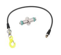 Alomejor Presión de Buceo, Manguera de Esfera Luminosa, Construcción de Acero Inoxidable con Gancho BCD, para Equipo de Buceo Submarino (65CM)