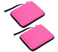 Alomejor Protective Storage Bag for 2DS, Large Space & Durable (Pink)