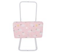 Alomejor Protector de Barandilla de Seguridad Confiable para Cama de bebé de Ajuste Universal para Protección de Cuna para Niños Pequeños (Pink)