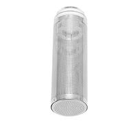 Alomejor Protector de Filtro de Acuario, Cubierta de Colador de Entrada Fácil de Limpiar de Acero Inoxidable para Protección de Entrada de Pecera (L)