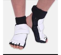 Alomejor Protector de Pie de Taekwondo Flexible, Diseño Circundante de Equipo de Pie de Taekwondo para Niños, Ideal para Niños, Esponja y Material (M)